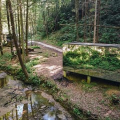 Modern Mirror Home| Creek| Hot-tub | Glass House3