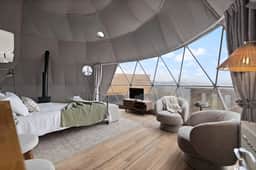 Overlook LUX Dome| View & Hot Tub| Pineview Peak